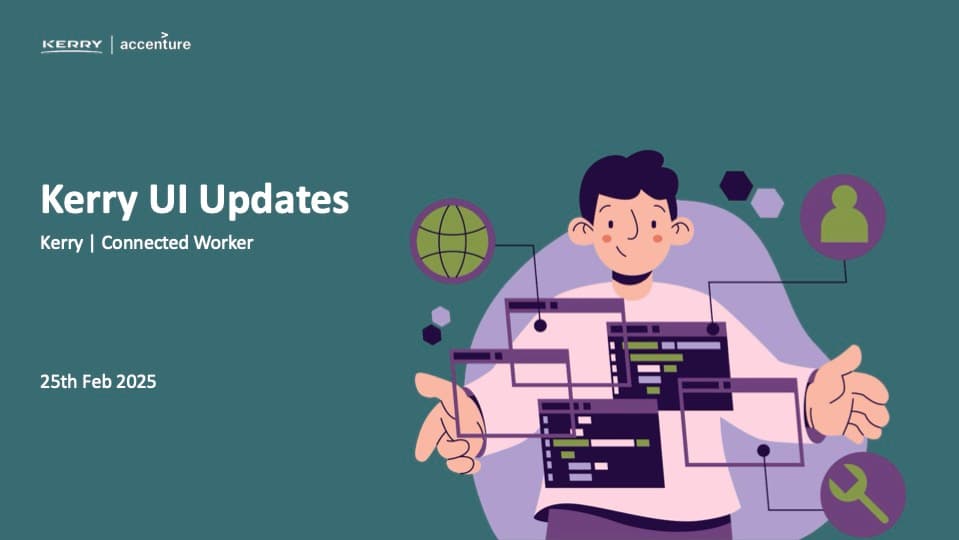 Food & Flavour Manufacturer UI Updates title