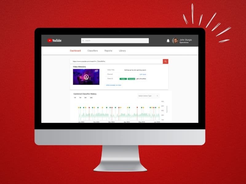 AI Classifier Dashboard Redesign